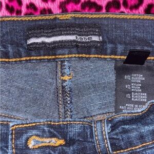 Y2K BEBE DARK WASH JEANS